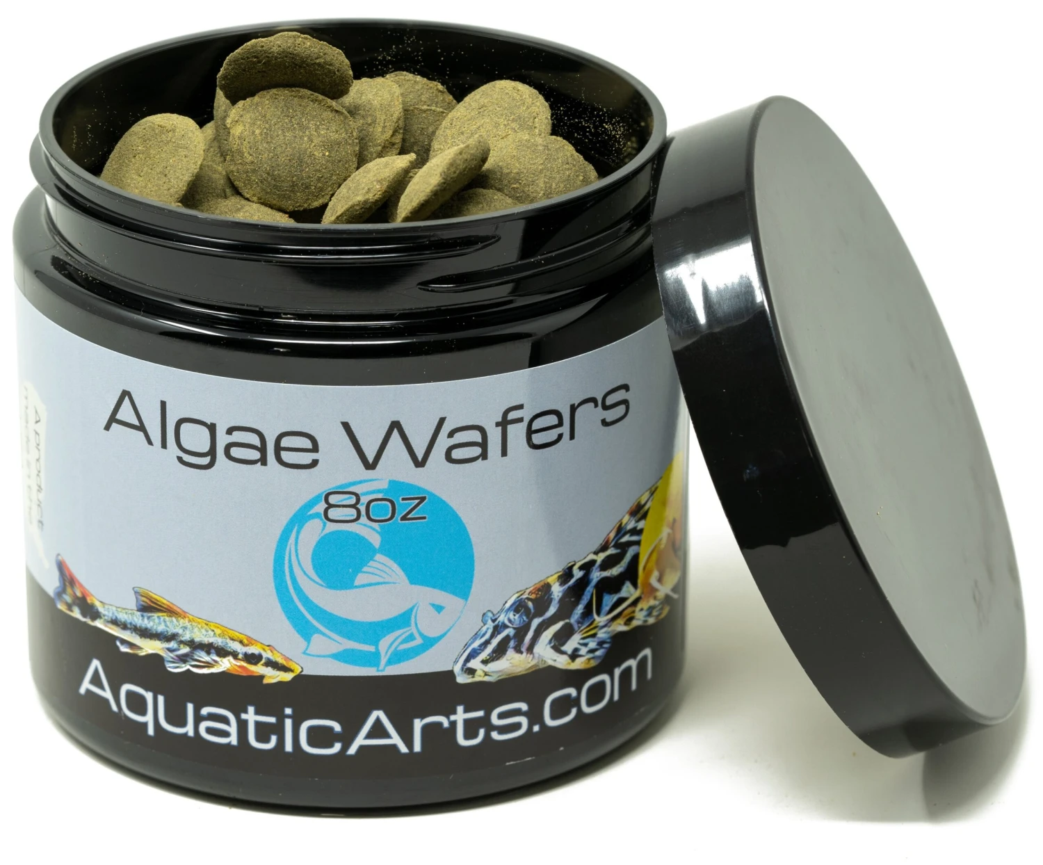 Aquatic Arts Algae Wafers For Fish And Invertebrates (8 Oz.)