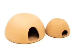 Ceramic Dwarf Cichlid Breeding Hut