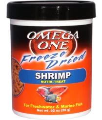 Omega One Freeze Dried Shrimp (Various Sizes)