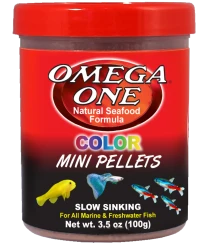 Omega One Color Mini Pellets Food (Various Sizes)