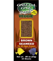 Omega One Brown Seaweed, 24 Sheets (23 G)