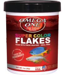Omega One Super Color Flakes Food (Various Sizes)